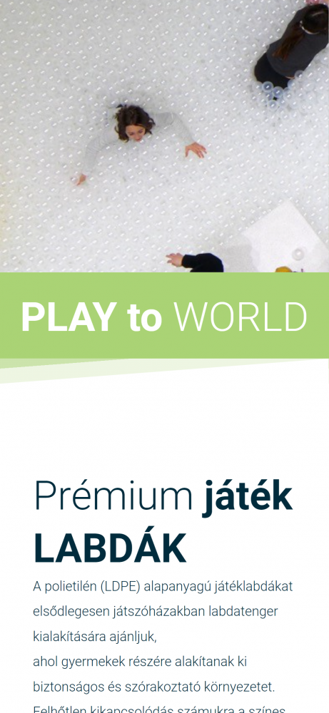 Global Play Balls Kft. (http://www.gpballs.com/) - Mobil nézet
